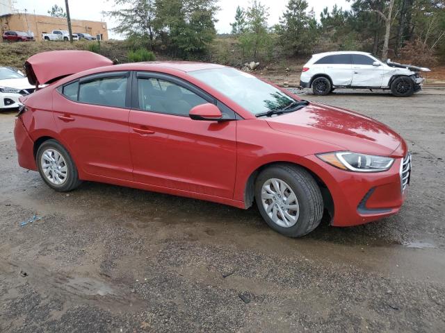  HYUNDAI ELANTRA 2018 Червоний