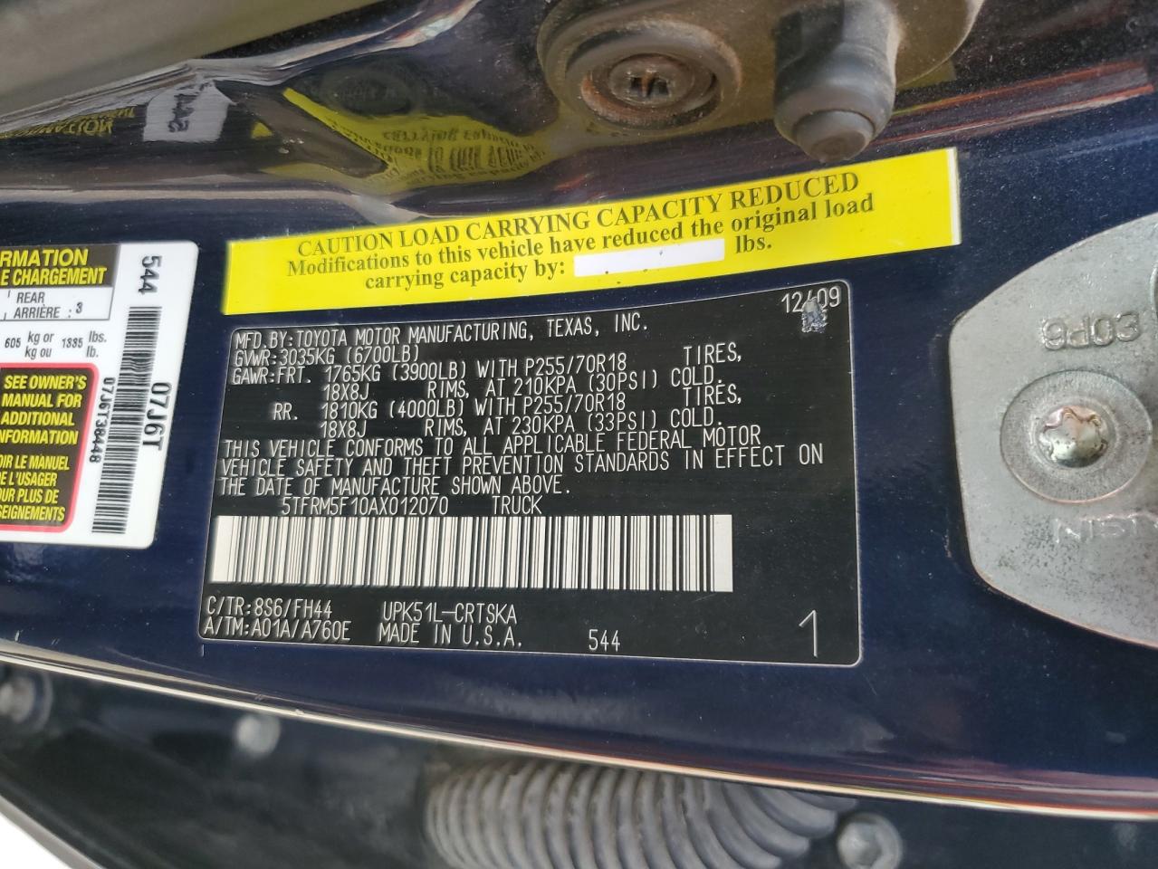 2010 Toyota Tundra - Image 12