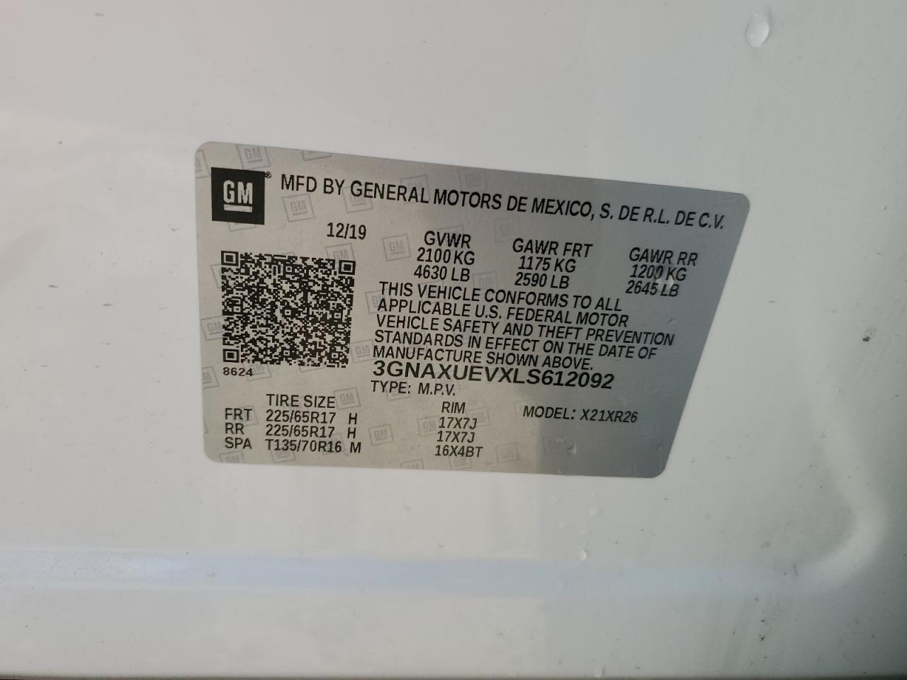 2020 Chevrolet Equinox - Image 13