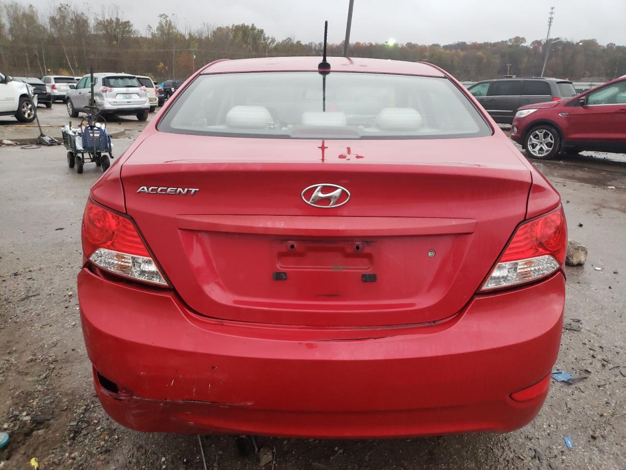 2012 Hyundai Accent Gls VIN: KMHCT4AE0CU101618 Lot: 77149234