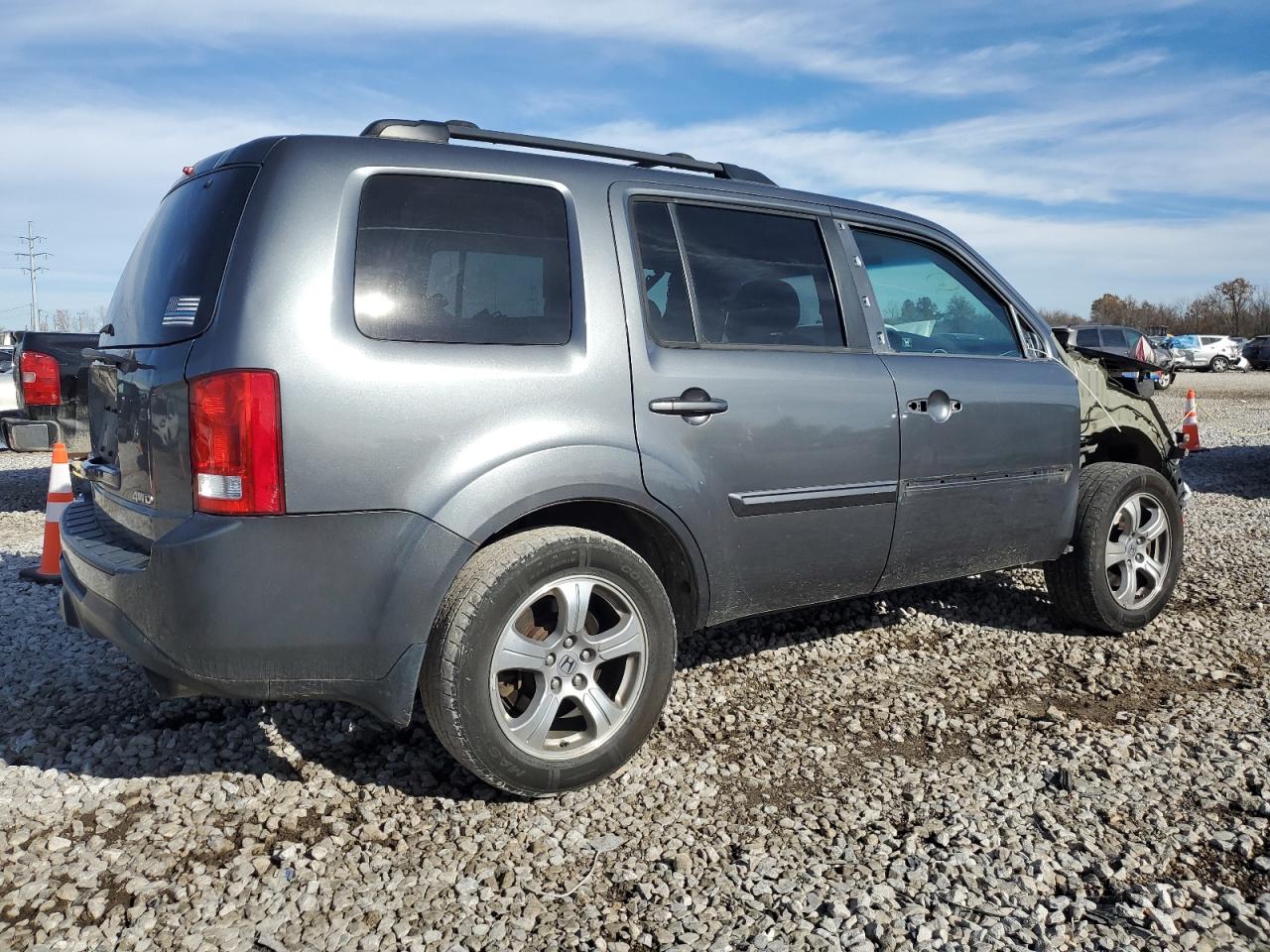 2012 Honda Pilot Exl VIN: 5FNYF4H54CB074584 Lot: 80132494