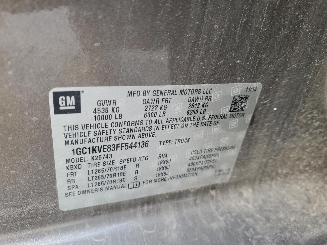 2015 Chevrolet Silverado - Image 14