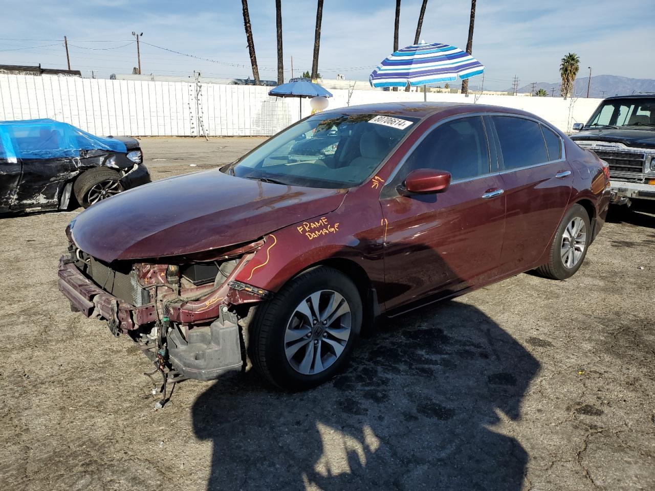 VIN 1HGCR2F37DA139074 2013 HONDA ACCORD no.1