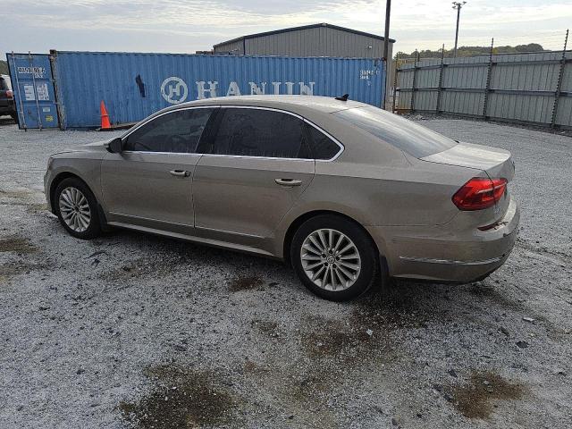  VOLKSWAGEN PASSAT 2016 tan