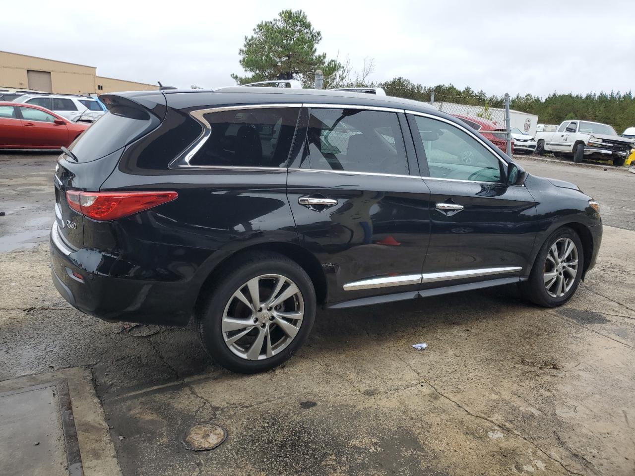 VIN 5N1AL0MMXEC530292 2014 INFINITI QX60 no.3