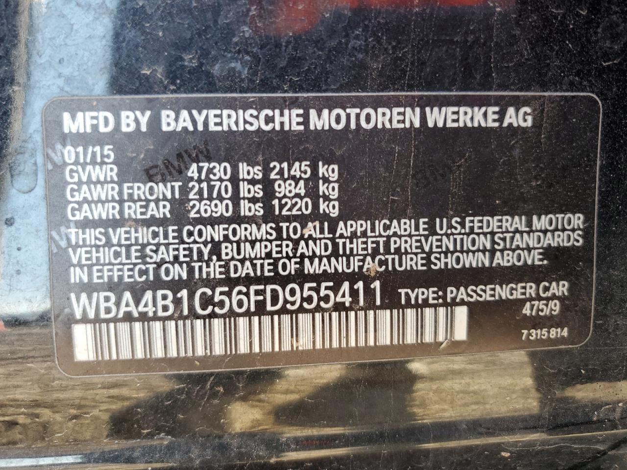 2015 BMW 4er - Image 12
