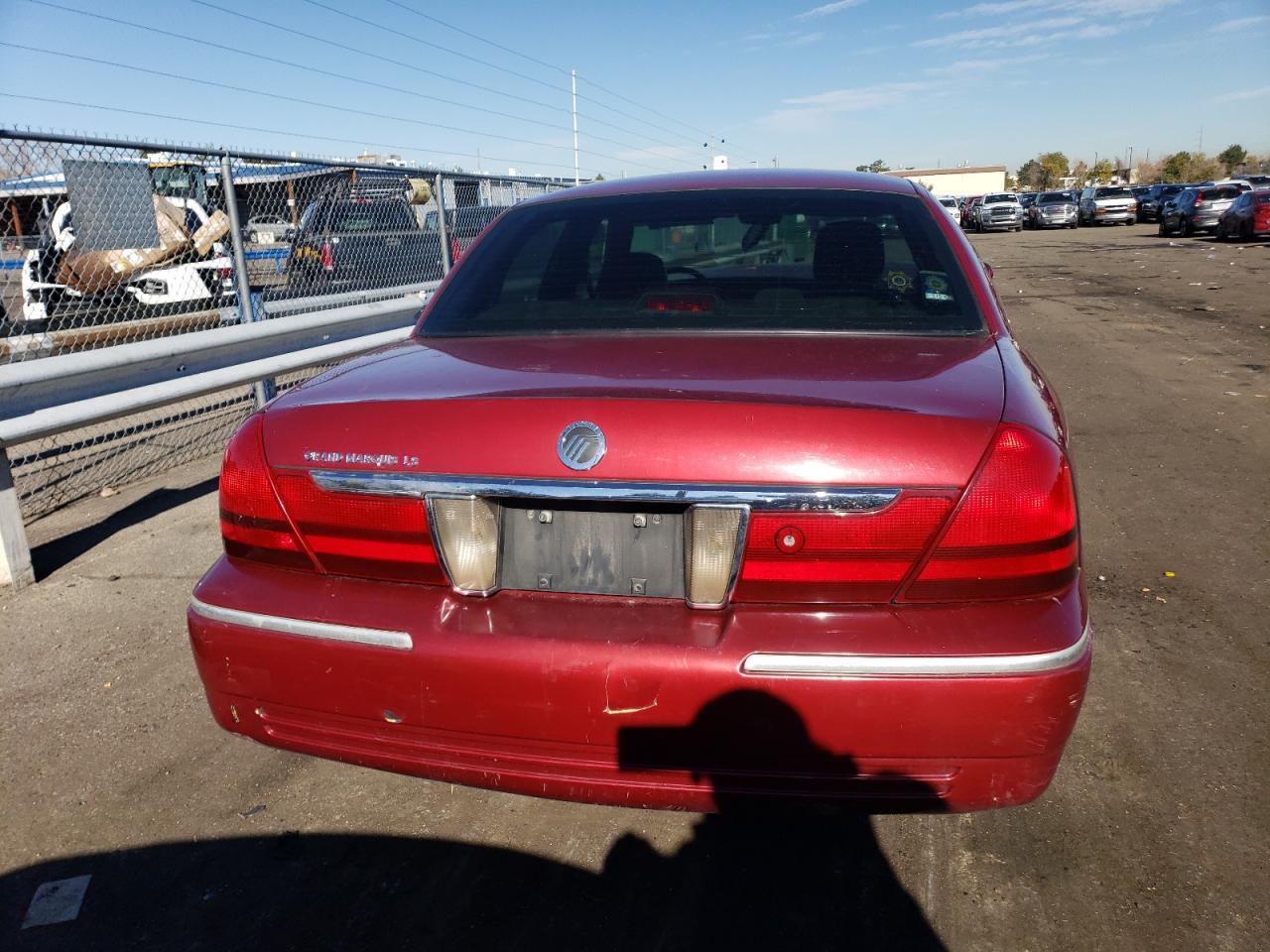 2003 Mercury Grand Marquis Ls VIN: 2MEFM75W43X629950 Lot: 80558334