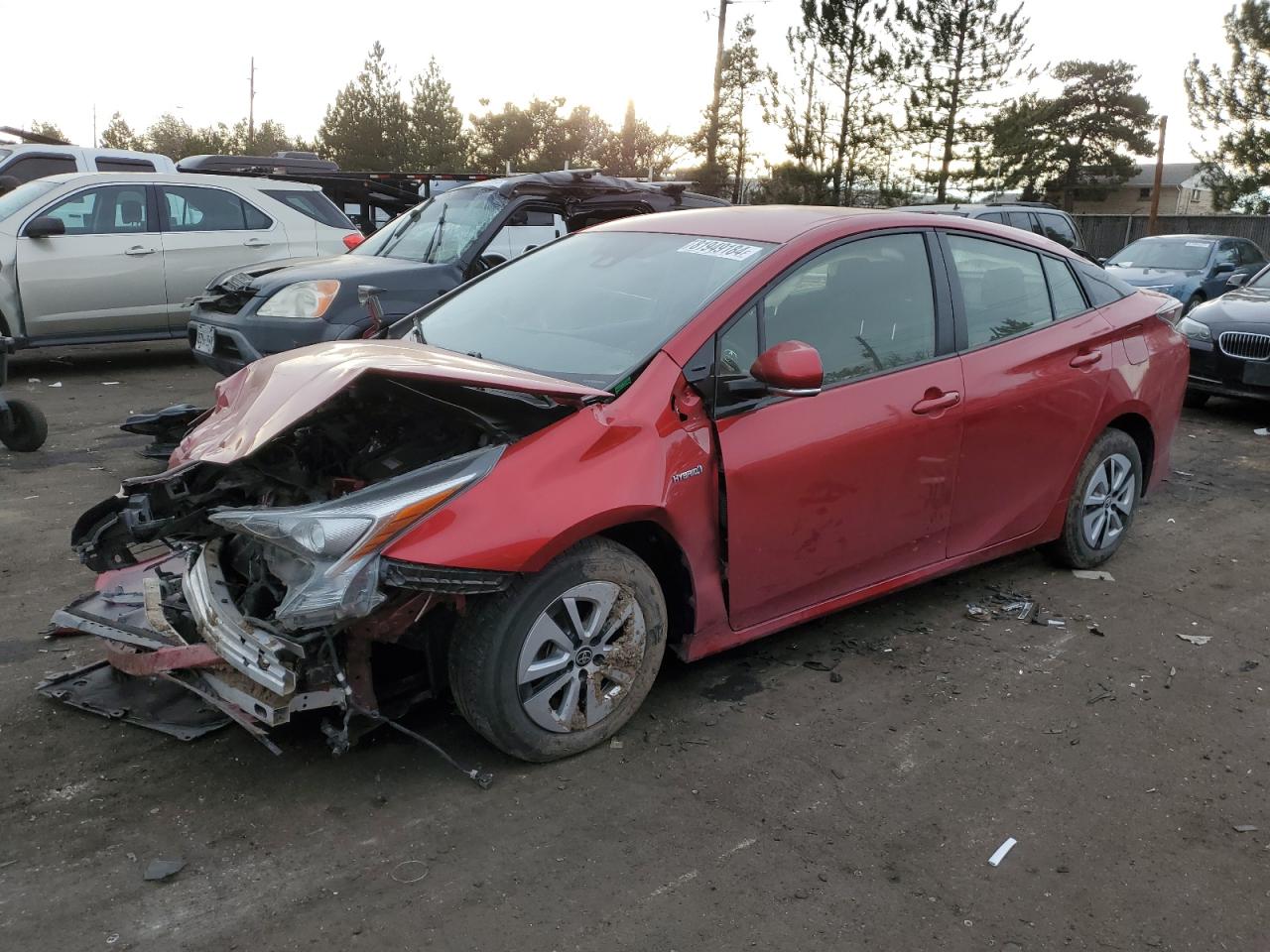 2017 Toyota Prius de vânzare în Denver, CO - Front End
