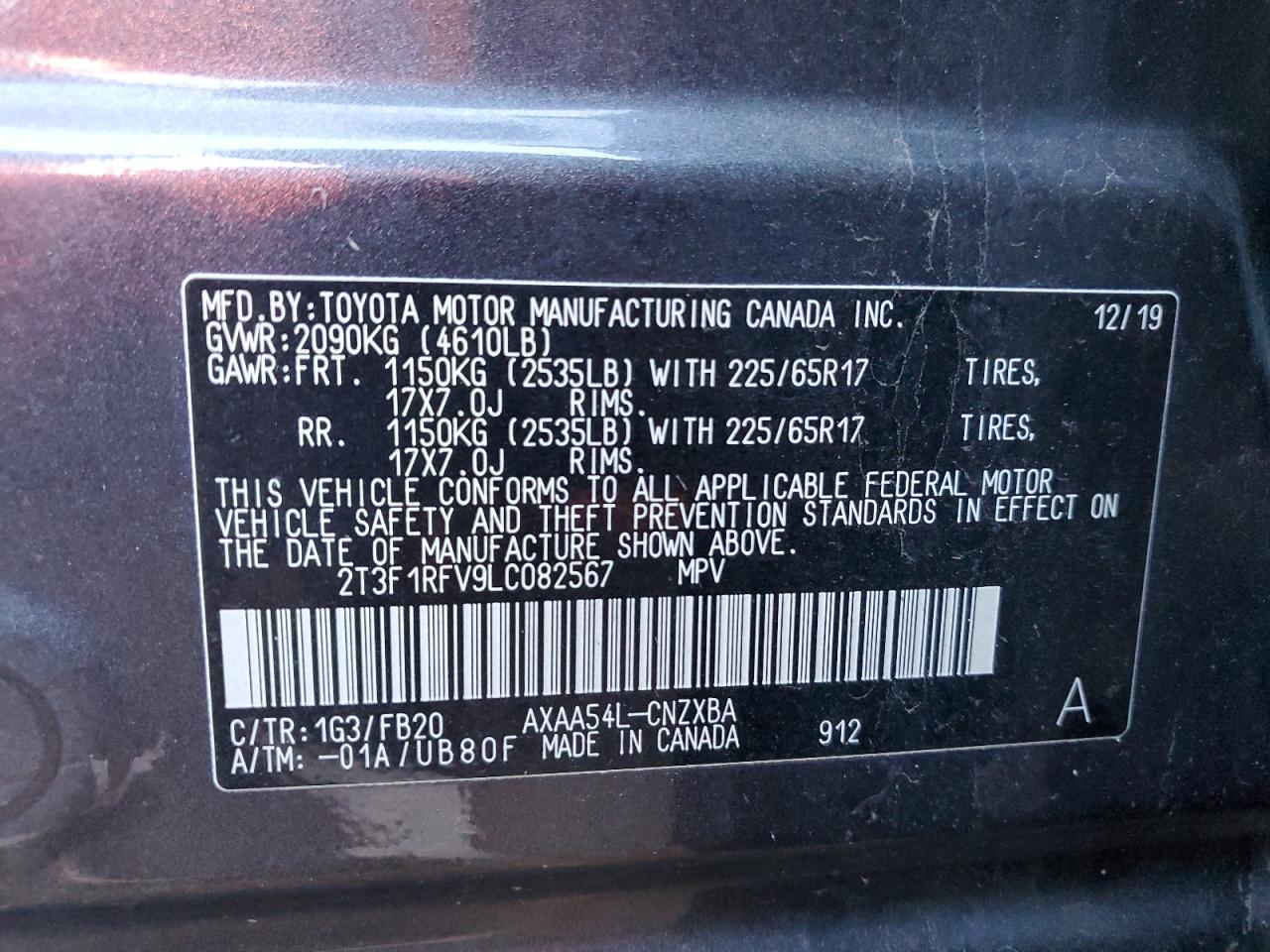 2020 Toyota RAV 4 - Image 13