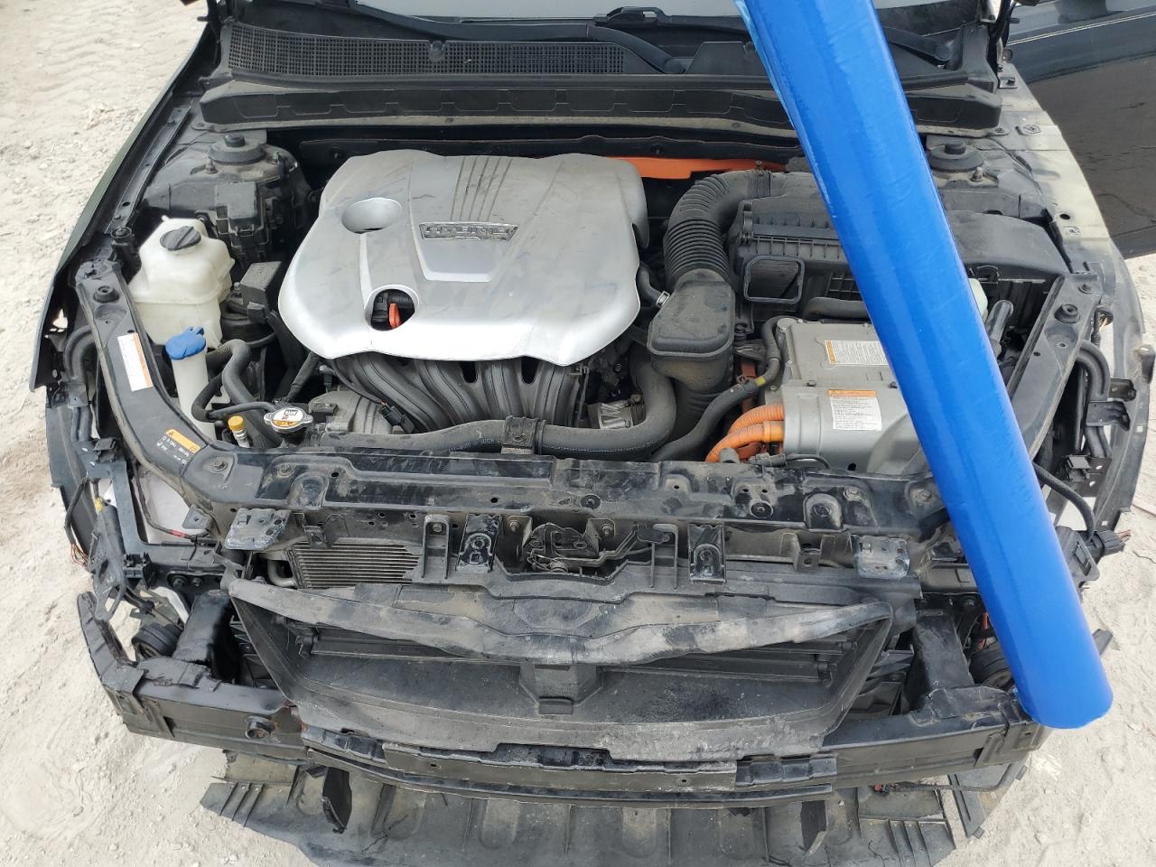 2014 Kia Optima Hybrid VIN: KNAGM4AD3E5074757 Lot: 81071464