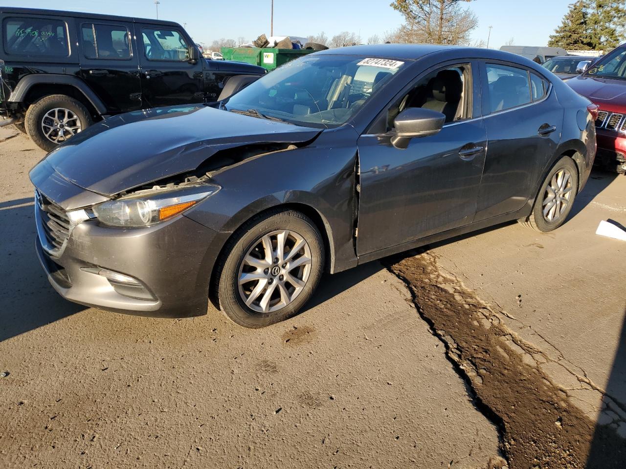 2017 Mazda 3 Sport zu verkaufen in Woodhaven, MI - Front End