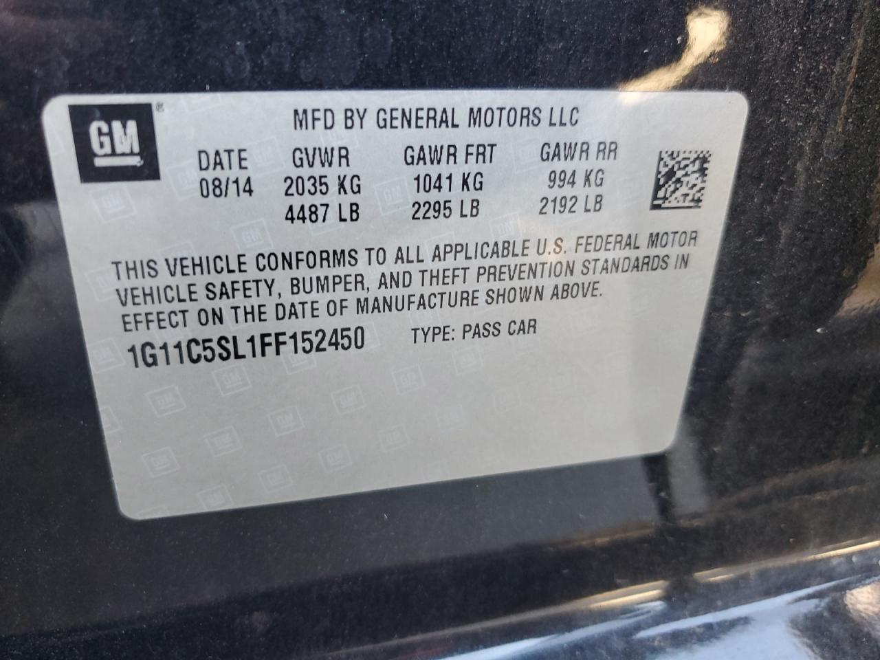 2015 Chevrolet Malibu - Image 12