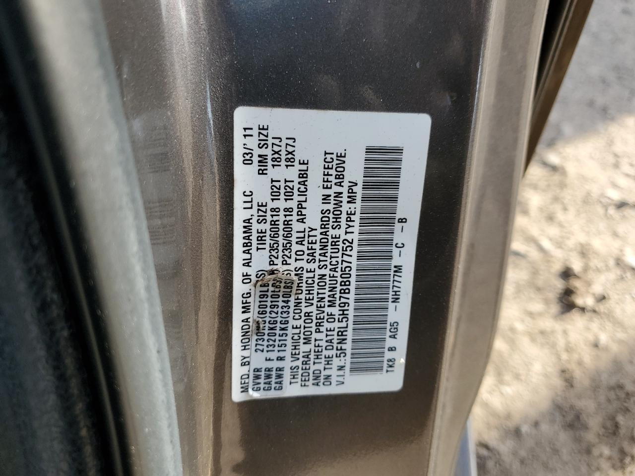 2011 Honda Odyssey - Image 12
