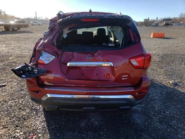  NISSAN PATHFINDER 2017 Burgundy