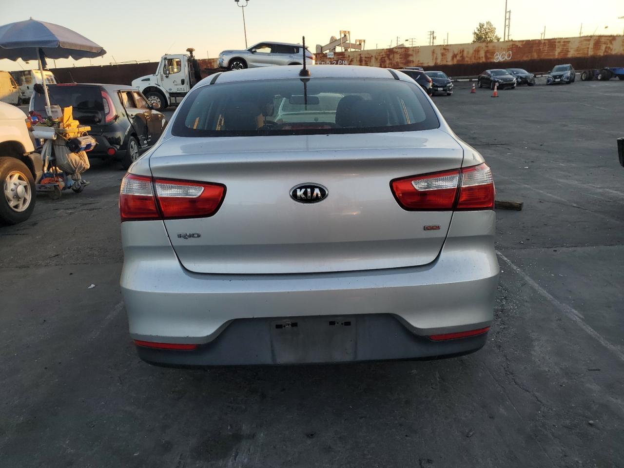 2016 Kia Rio Lx VIN: KNADM4A3XG6653378 Lot: 80147244