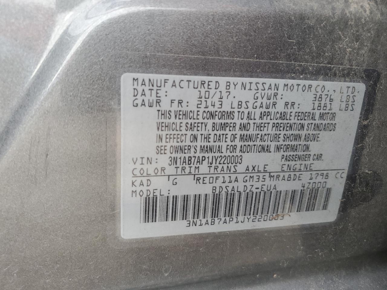 2018 Nissan Sentra - Image 12