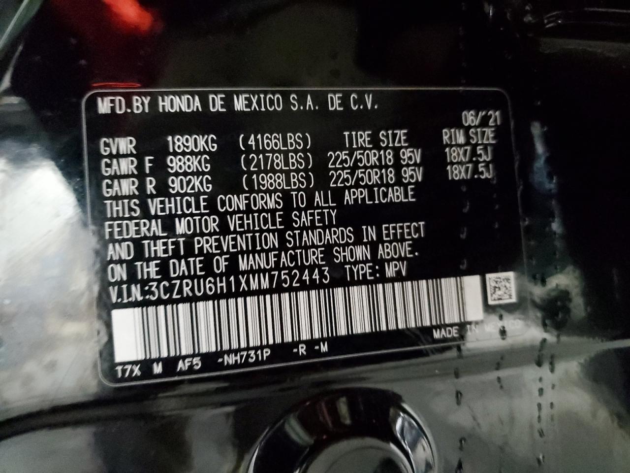 2021 Honda HR-V - Image 15