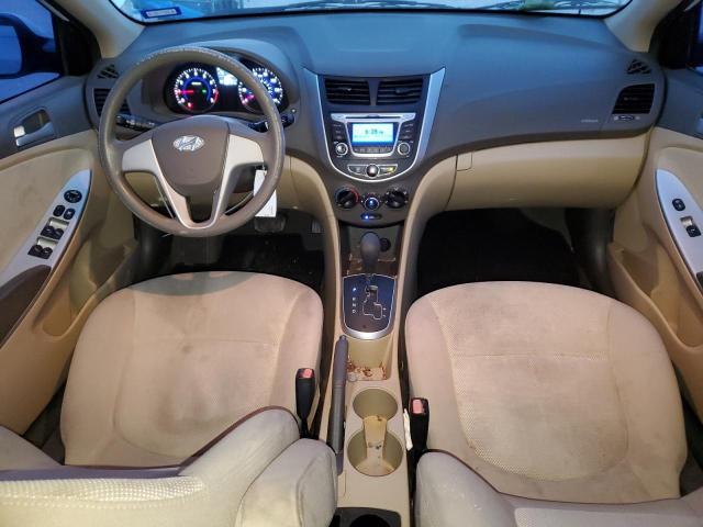  HYUNDAI ACCENT 2014 Білий