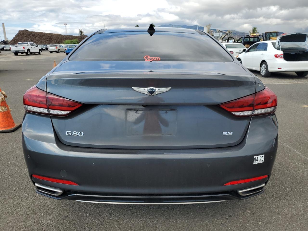 VIN KMHGN4JE2JU216049 2018 GENESIS G80 no.6