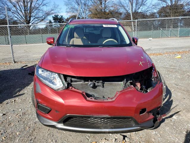  NISSAN ROGUE 2015 Red