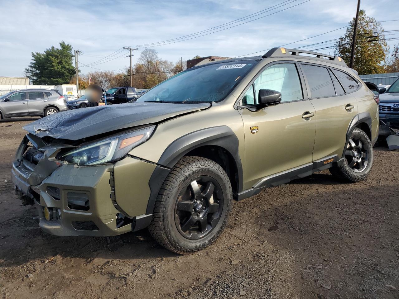 VIN 4S4BTGUD3N3128126 2022 SUBARU OUTBACK WI no.1