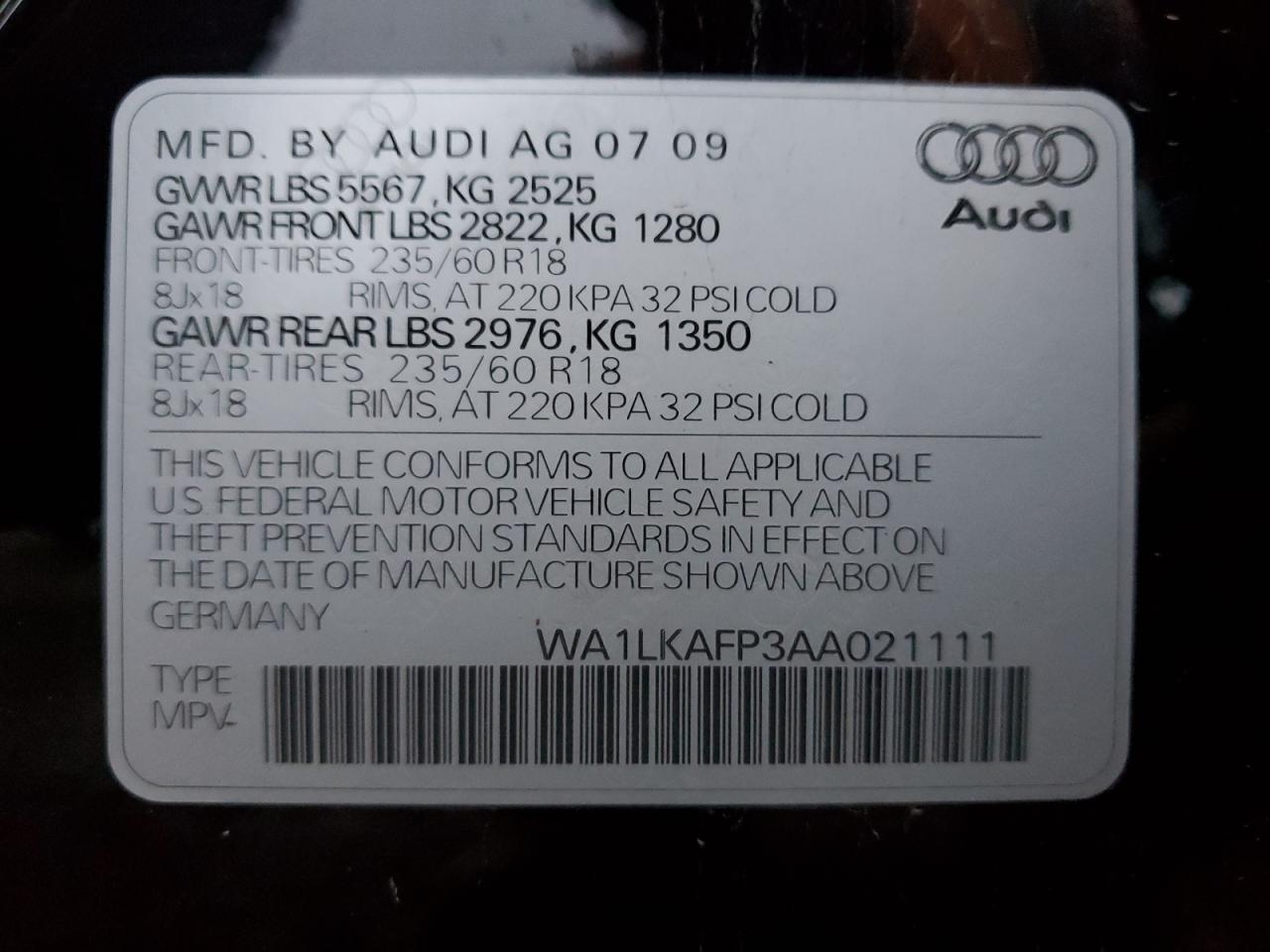 2010 Audi Q5 - Image 14