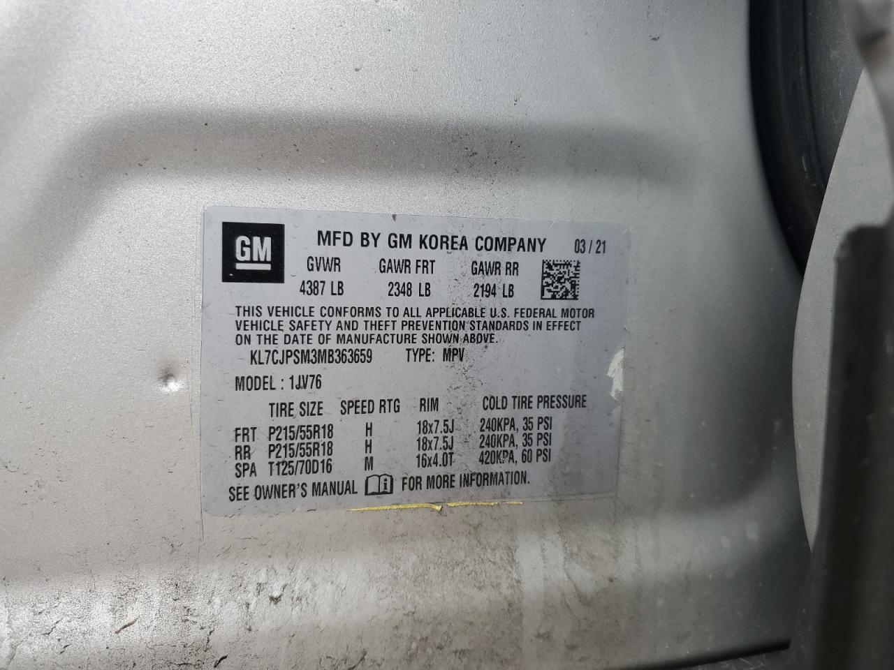 2021 Chevrolet Trax - Image 14