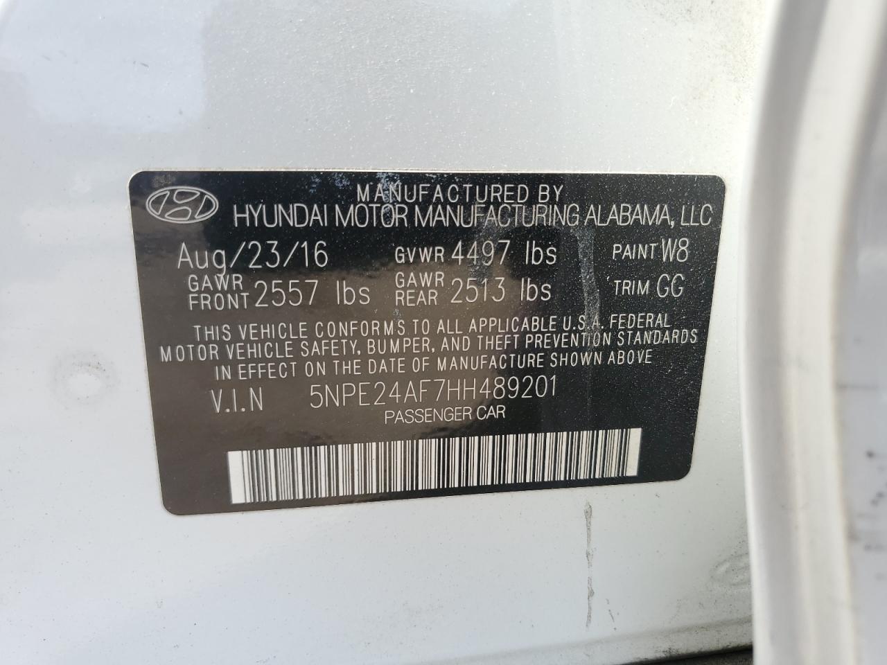 2017 Hyundai Sonata - Image 14