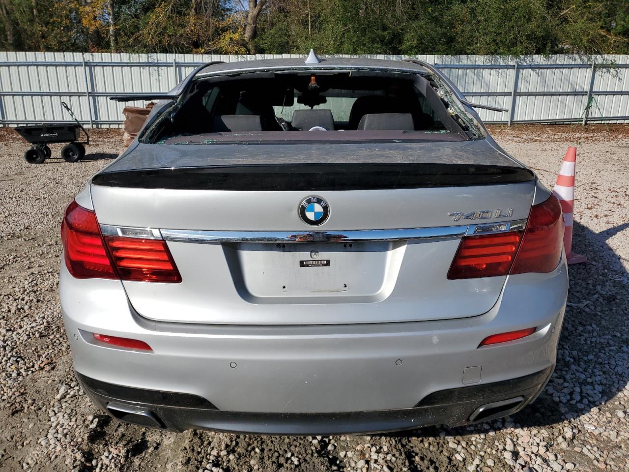 2013 BMW 740 Li VIN: WBAYE4C57DD136950 Lot: 80901134