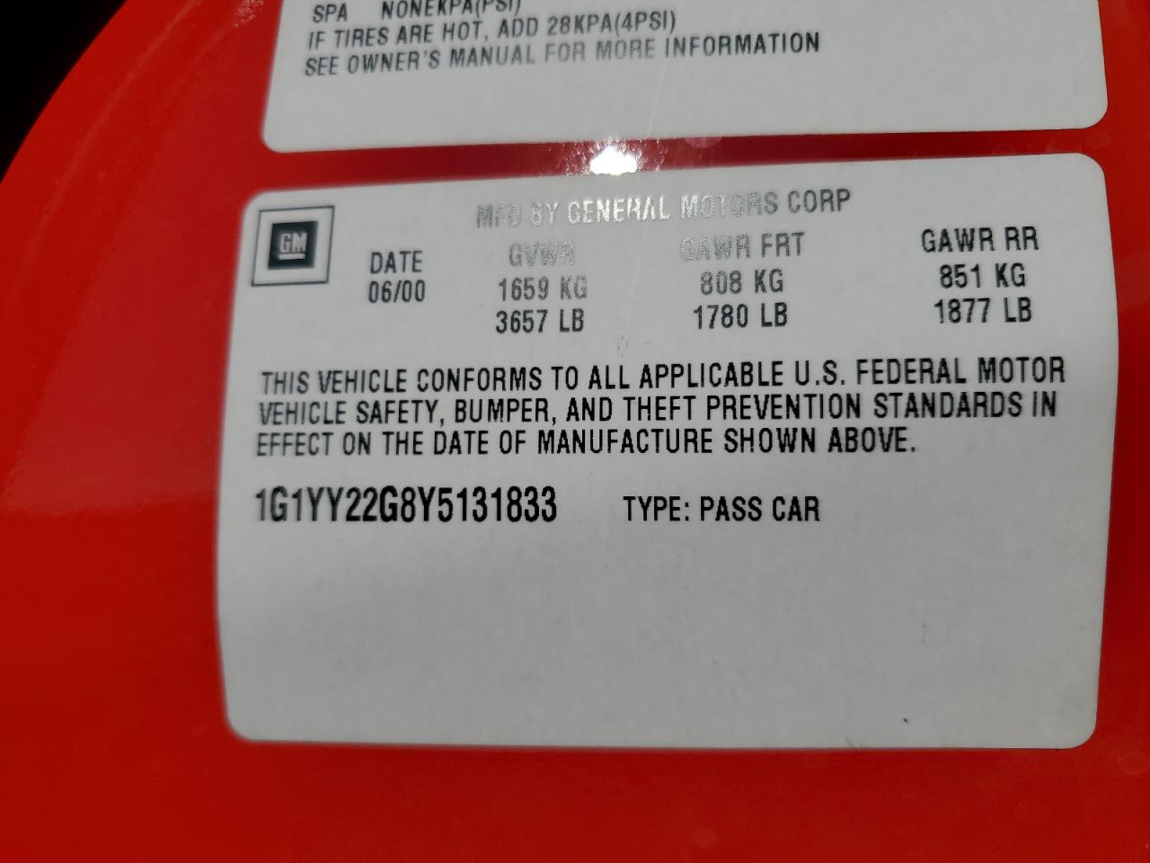 2000 Chevrolet Corvette - Image 12