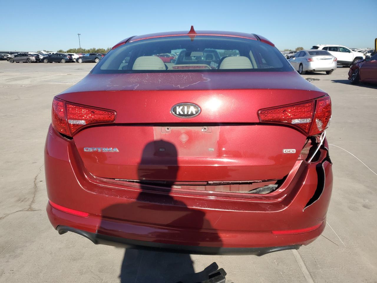 2013 Kia Optima Lx VIN: 5XXGM4A77DG184721 Lot: 80683294