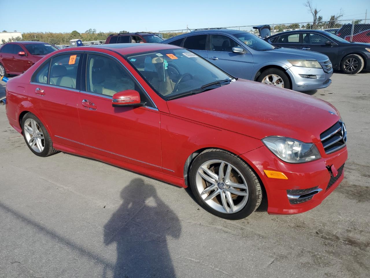 VIN WDDGF4HB5DA782697 2013 MERCEDES-BENZ C-CLASS no.4