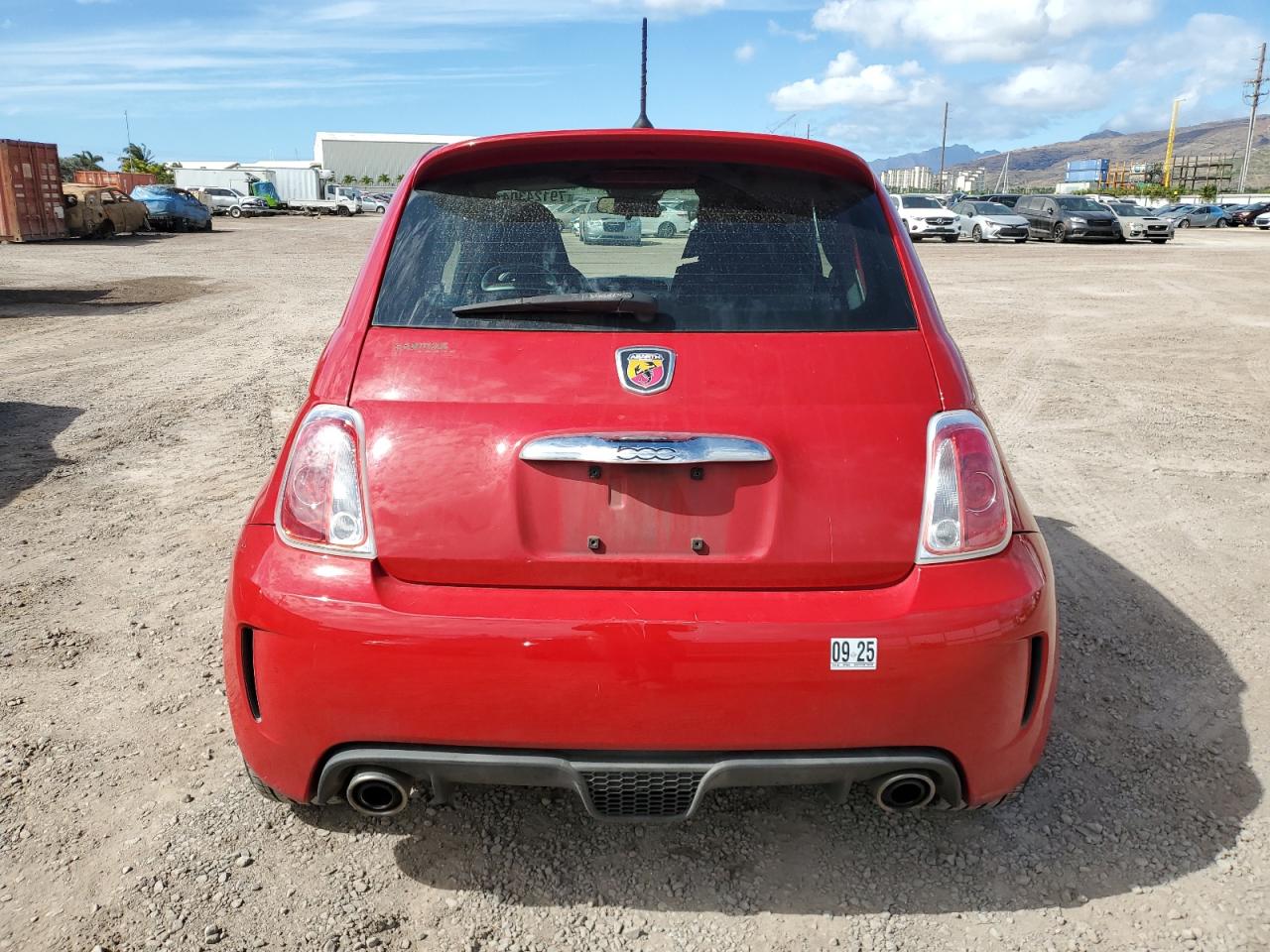 2015 Fiat 500 Abarth VIN: 3C3CFFFH6FT500305 Lot: 79124304