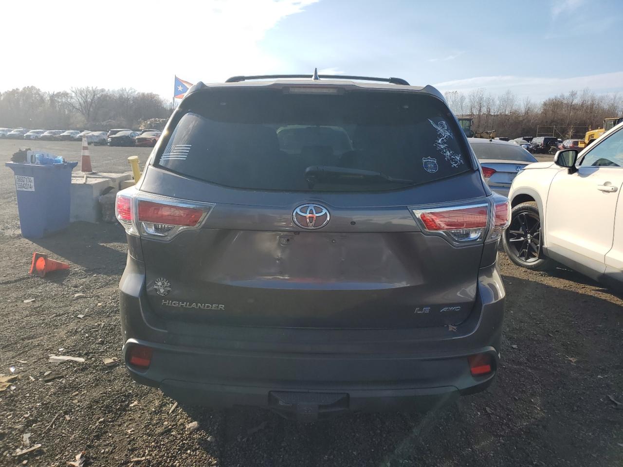 2015 Toyota Highlander Le VIN: 5TDBKRFH5FS099621 Lot: 79287524