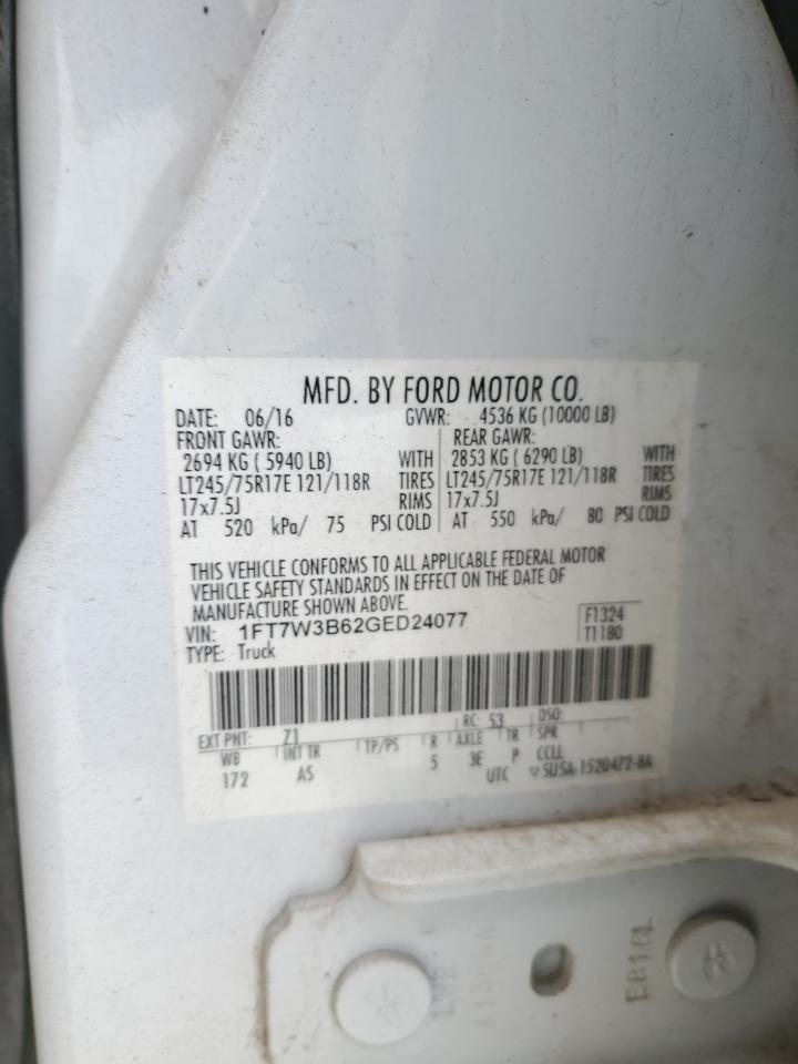 1FT7W3B62GED24077 2016 FORD F350 - Image 14