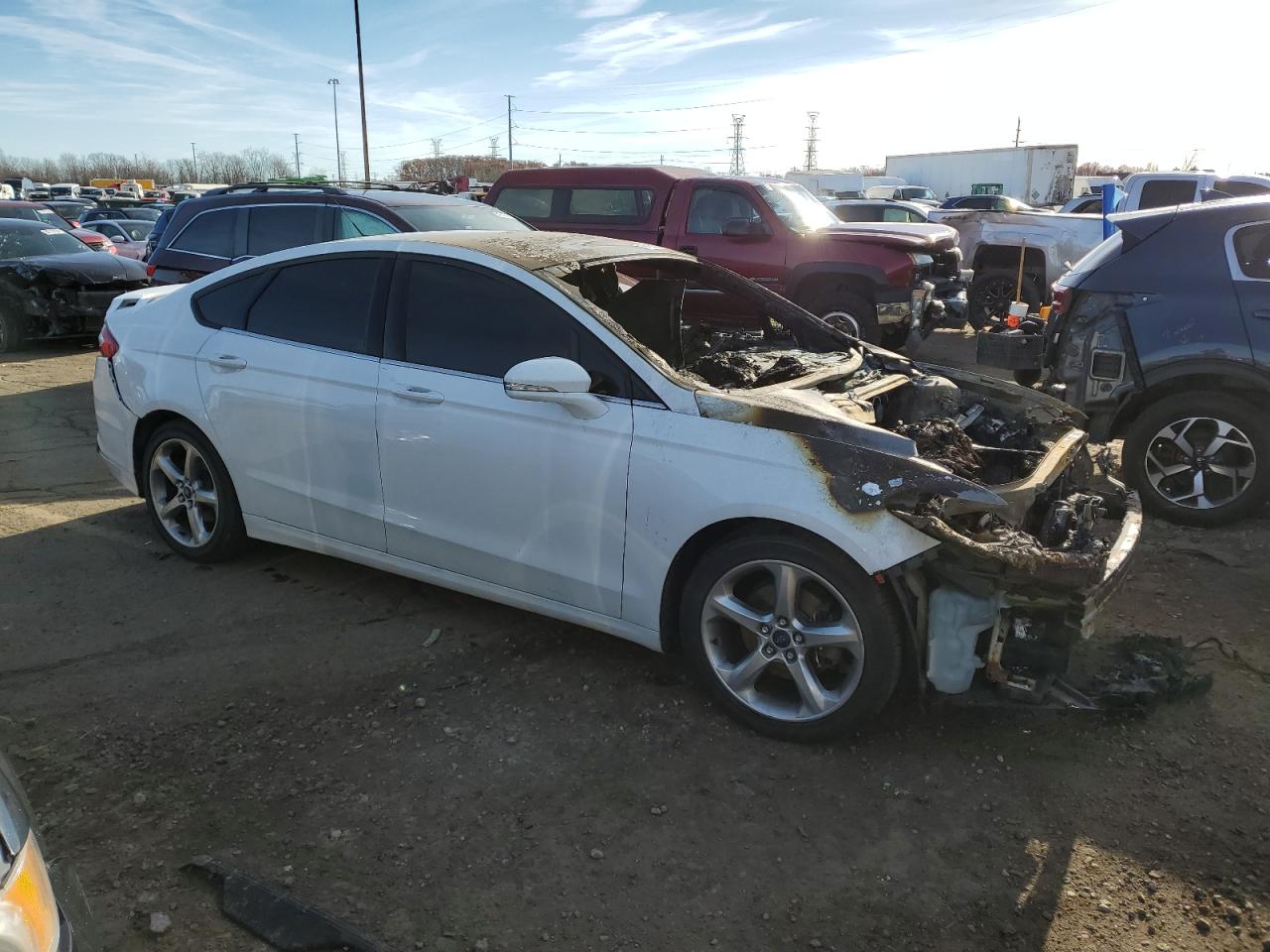 VIN 3FA6P0HR5DR169046 2013 FORD FUSION no.4