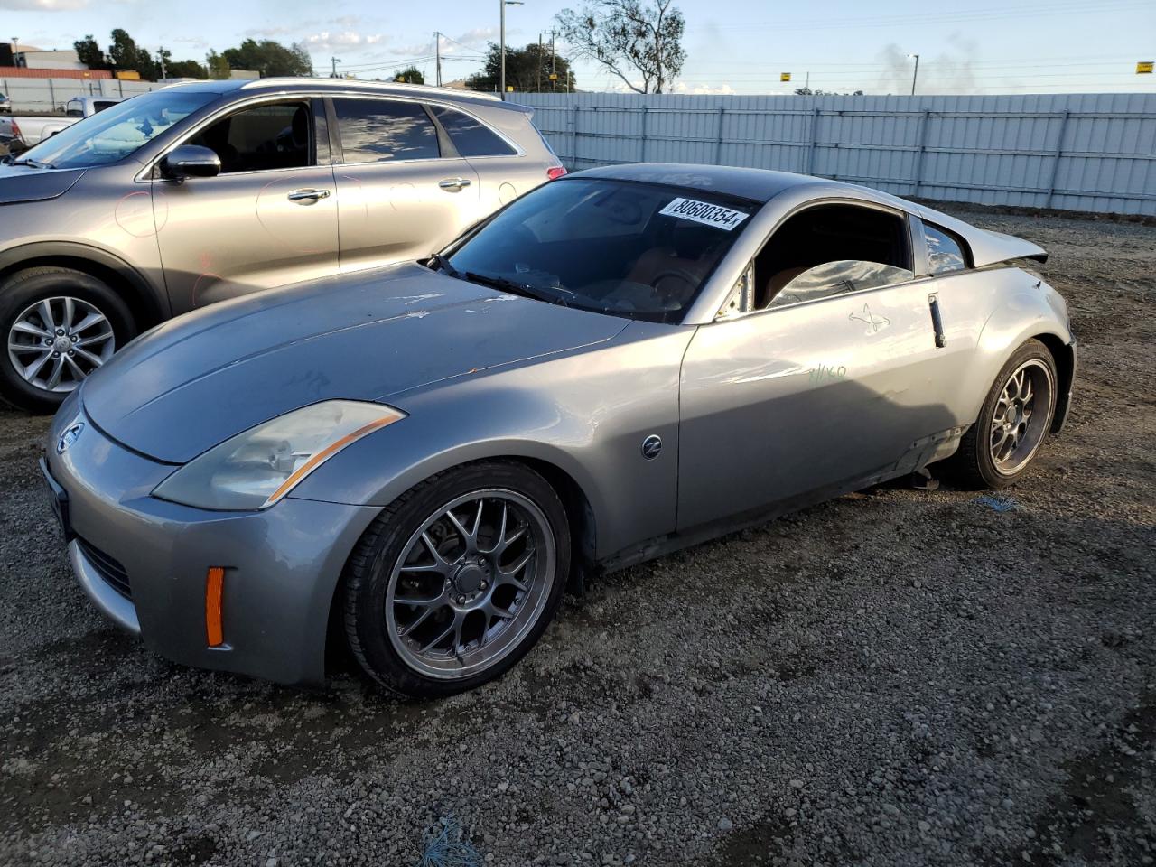 2003 Nissan 350Z Coupe VIN: JN1AZ34E03T011104 Lot: 80600354