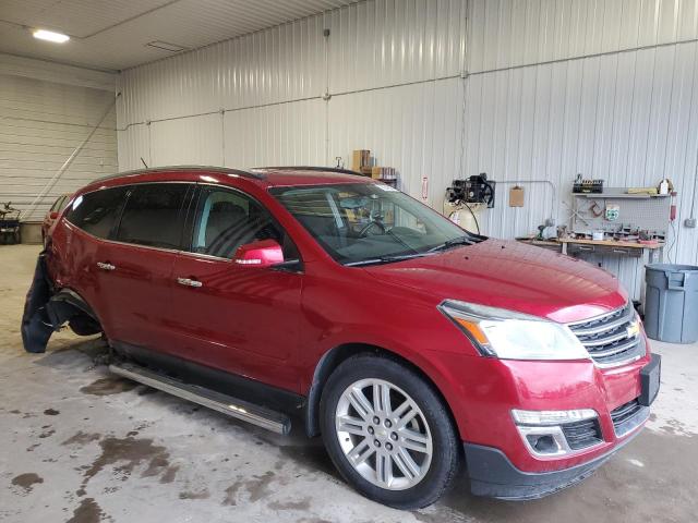  CHEVROLET TRAVERSE 2014 Red