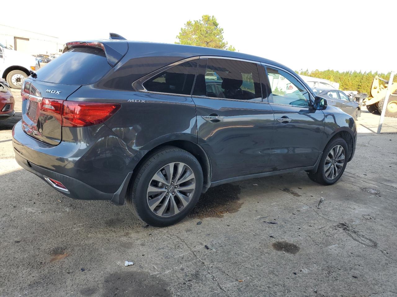 VIN 5FRYD3H48EB019368 2014 ACURA MDX no.3