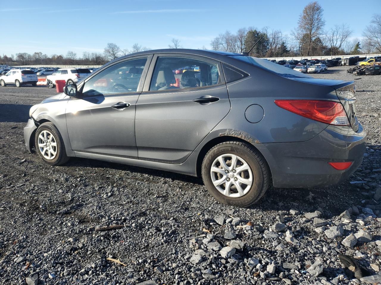 2012 Hyundai Accent Gls VIN: KMHCT4AEXCU053254 Lot: 80617924