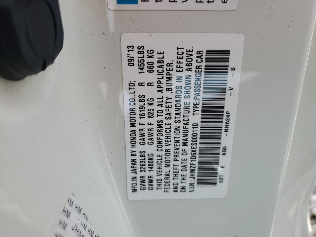 2014 Honda CR-Z - Image 12