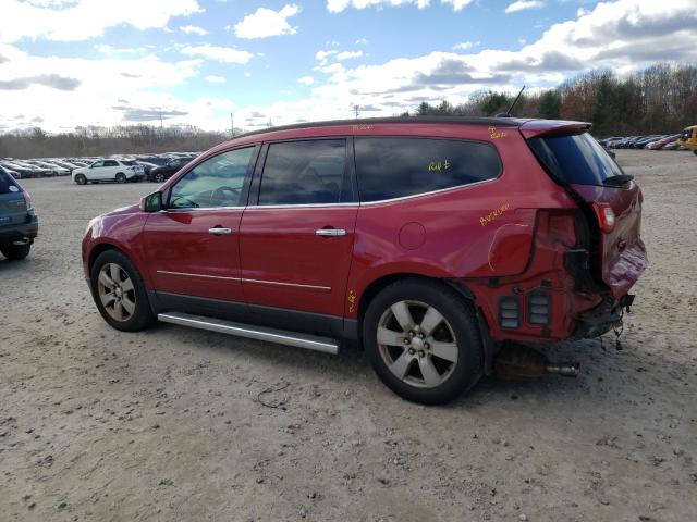  CHEVROLET TRAVERSE 2012 Czerwony
