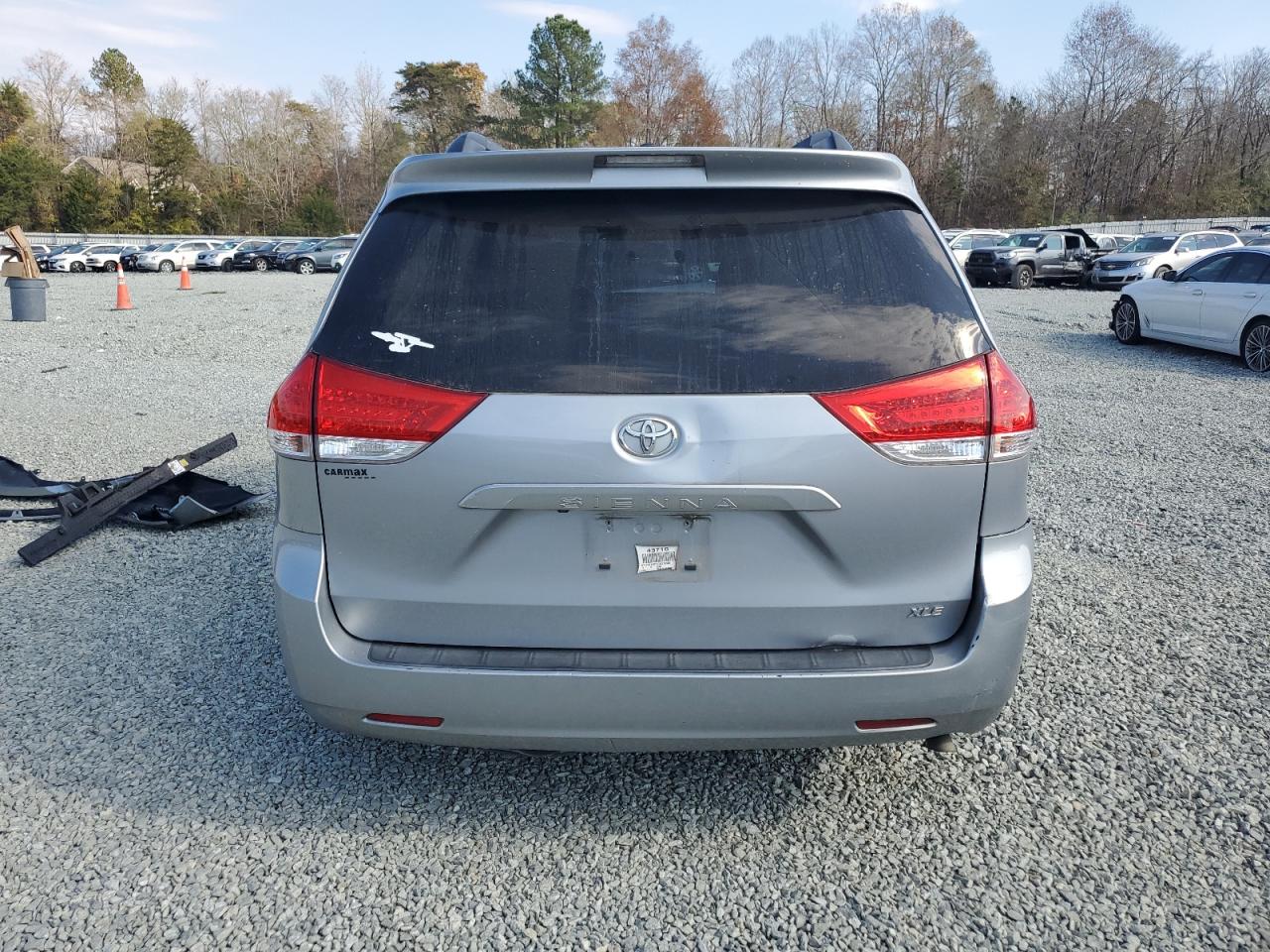 2012 Toyota Sienna Xle VIN: 5TDYK3DC6CS276395 Lot: 80080224