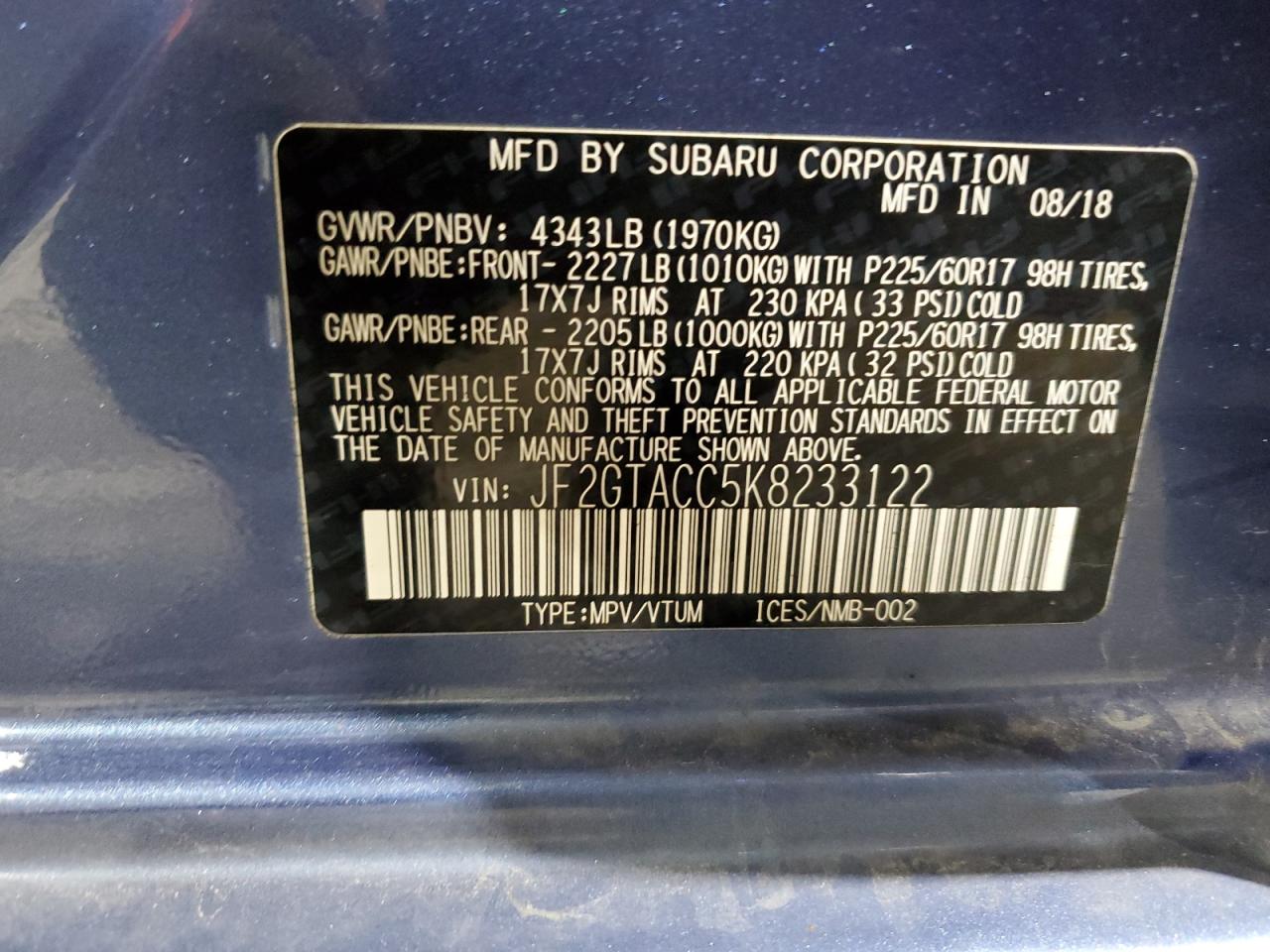2019 Subaru XV - Image 13
