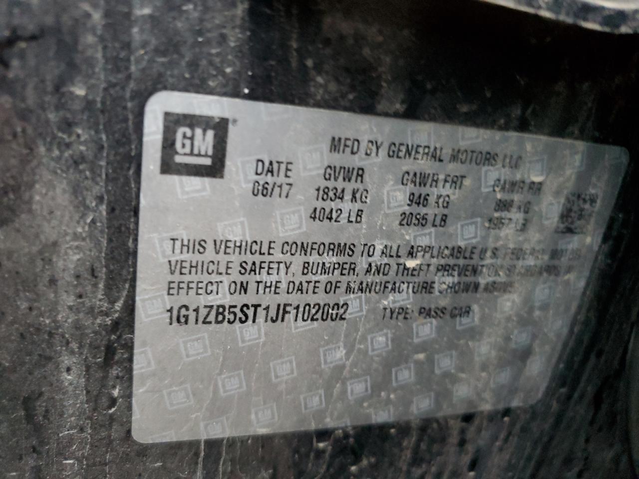 2018 Chevrolet Malibu - Image 14