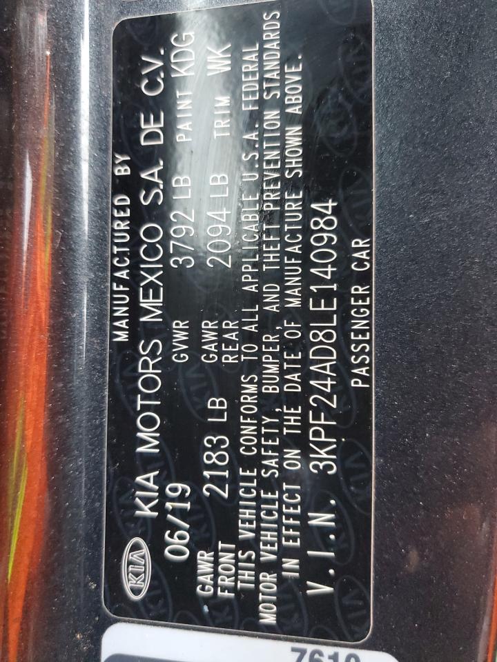 2020 Kia Forte - Image 12