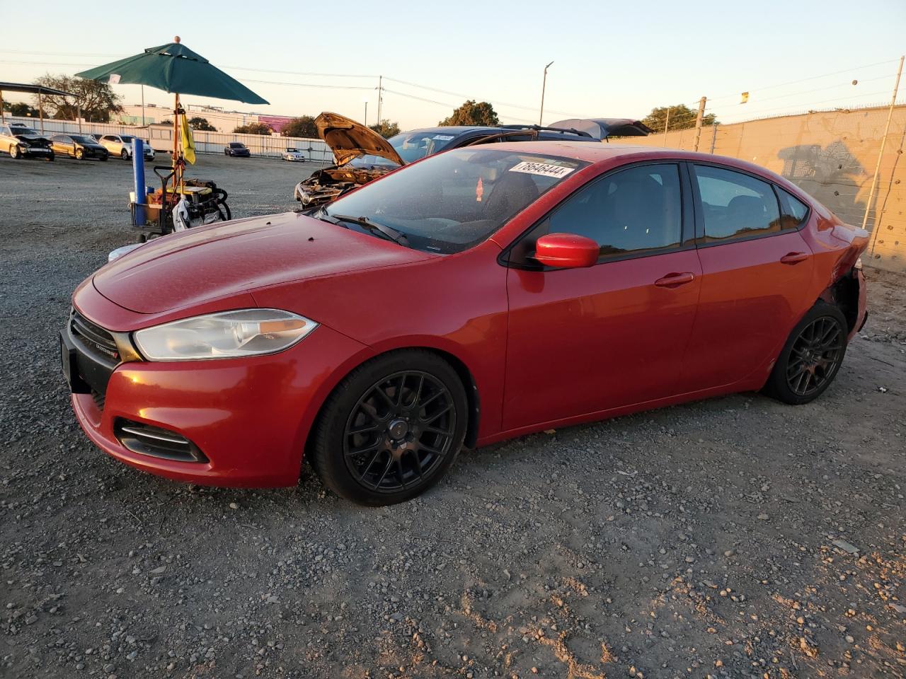 2013 Dodge Dart Sxt VIN: 1C3CDFBA4DD188843 Lot: 78646444