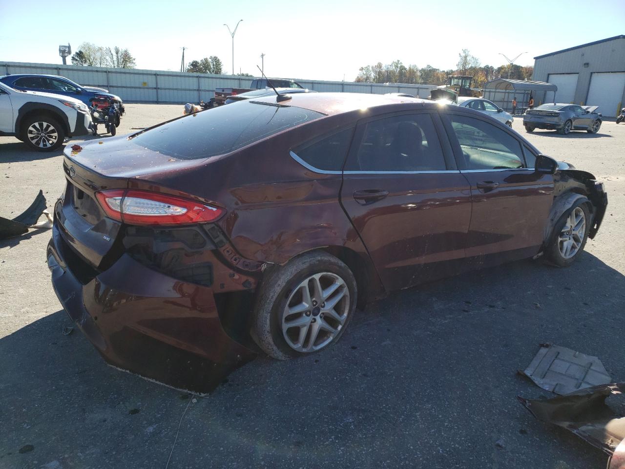 VIN 3FA6P0H7XGR182622 2016 FORD FUSION no.3