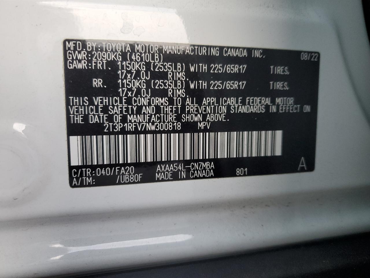 2022 Toyota RAV 4 - Image 13