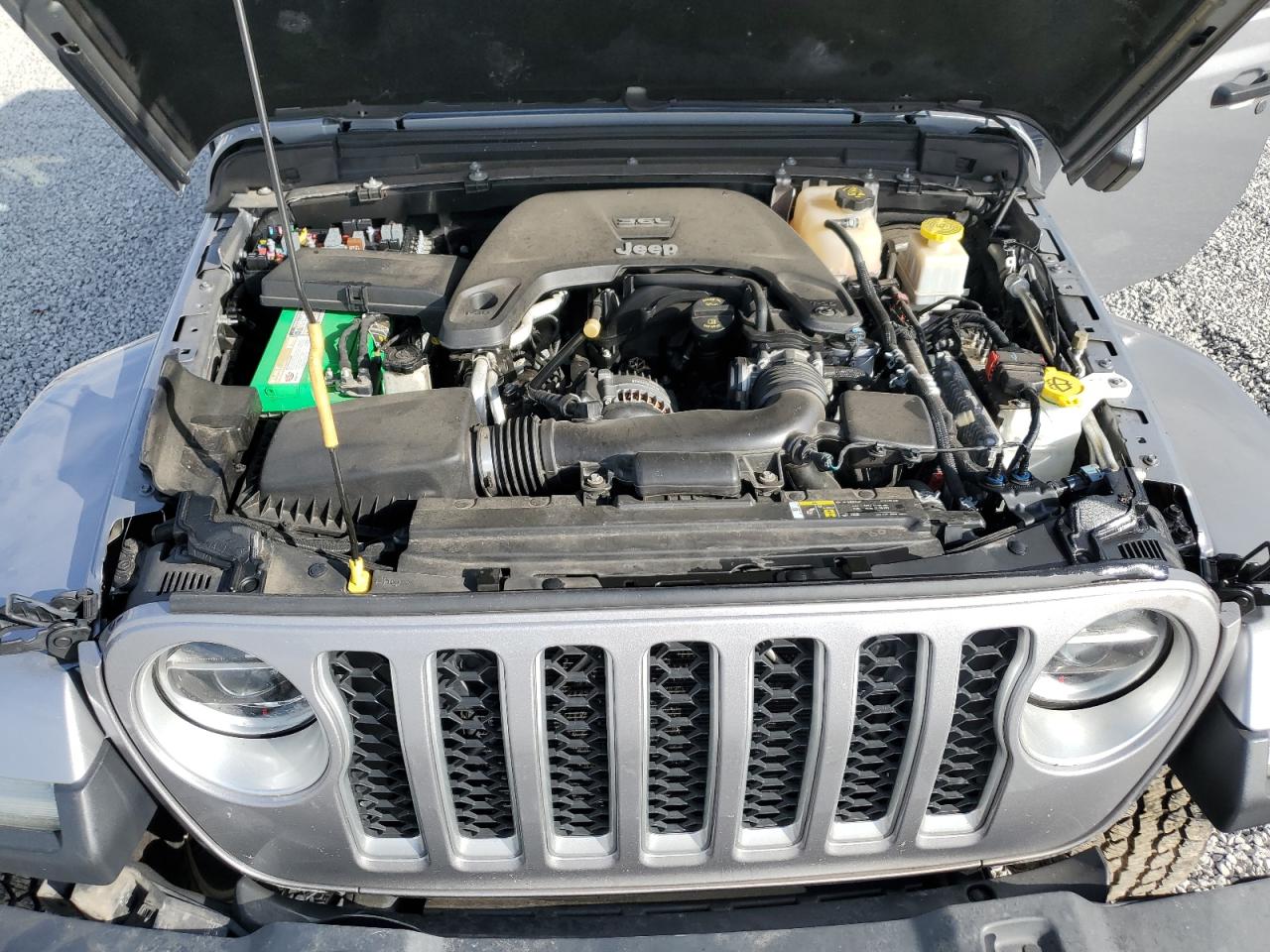 2020 Jeep Gladiator Overland VIN: 1C6HJTFG1LL176247 Lot: 77004114